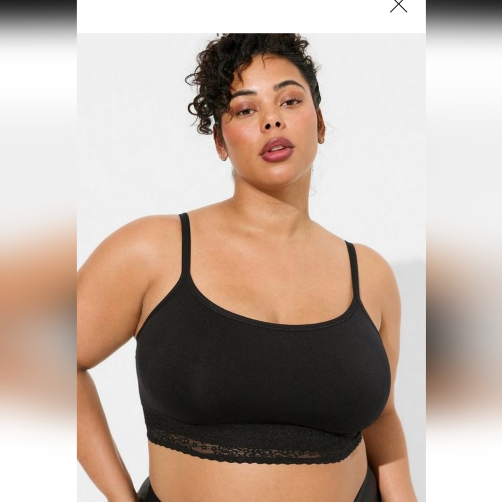 Lightly Lined Lace Bralette